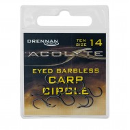 Carlige Drennan - Acolyte Carp Circle Barbless Nr. 14